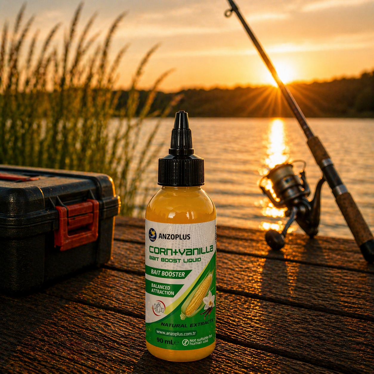 Anzoplus Mısır-Vanilya Likit Atraktör (90 ml)